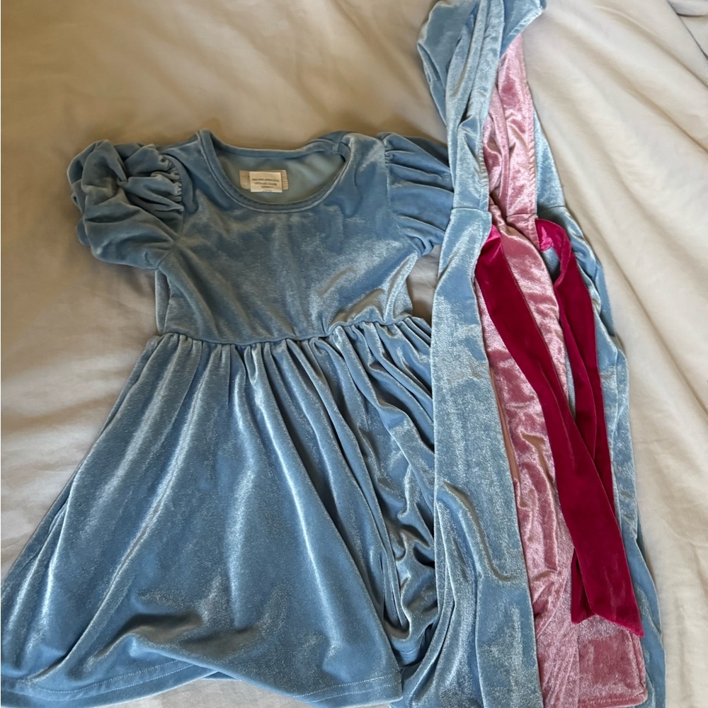 Taylor Joelle Fairy Godmother Velour Dress 3T